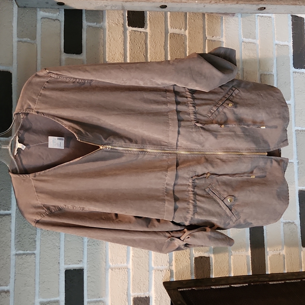 Maurices Zip Up Shacket